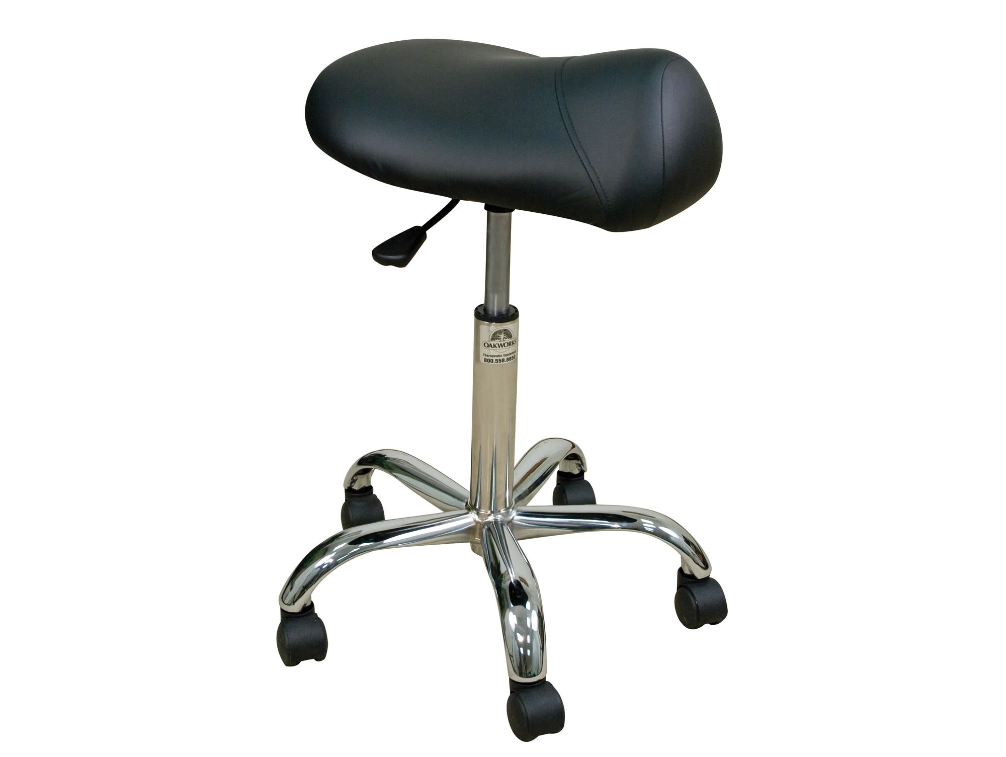 Professional Stool w Saddle Seat